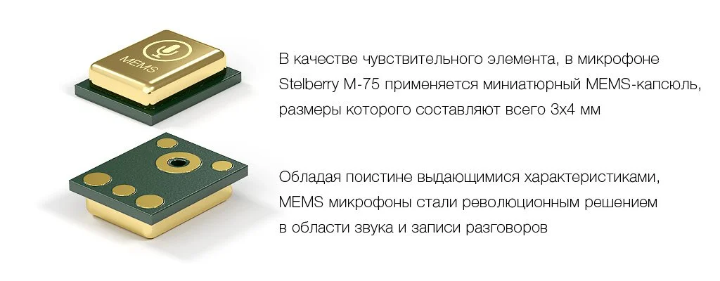 Микрофонные MEMS-капсюли произвели настоящую революцию в области записи звука