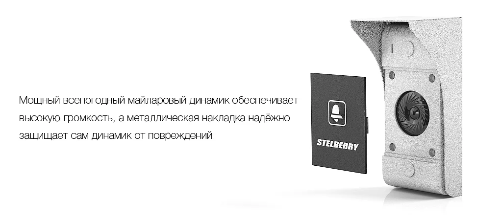 Вызывная панель с громким динамиком