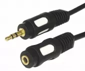 Фото шнур шнур 3.5 stereo plug - 3.5 stereo jack 1.5м (gold) rexant (17-4013)