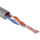 Фото витая пара кабель utp 2pr 24awg cat5e 305м stranded rexant (01-0026)
