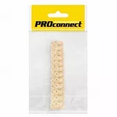 Фото колодка клеммная колодка клеммная кв-12 16а 12мм proconnect индивидуальная упаковка 1 шт (07-5012-9)