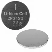 Фото элемент питания литиевые батарейки cr2430 5 шт. 3 v 300 mah блистерр (30-1109) кратно 5 шт