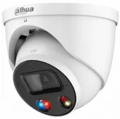 Фото dahua  dh-ipc-hdw3449hp-as-pv-0280b-s5 уличная купольная ip-видеокамера full-color с ии и активным сдерживанием 4мп