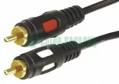 Фото шнур шнур 2rca plug - 2rca plug 1.5м (gold) rexant (17-0143)