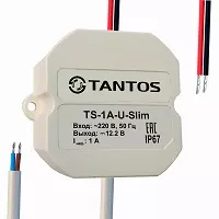 Встречайте малогабаритные источники питания TANTOS серии Slim на 12В / 1А Встречайте малогабаритные источники питания TANTOS серии Slim на 12В / 1А