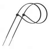 Фото стяжка хомут nylon 300x4,8 мм 100 шт. чёрный proconnect (57-1303)