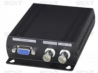 Новинка от SC&T - разветвитель AD001AHD для преобразования AHD видео 1080p в HDMI, VGA и CVBS