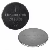 Фото элемент питания литиевые батарейки cr1616 5 шт. 3 v 50 mah блистер (30-1104) кратно 5 шт