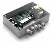 Фото tfortis psw-1-45 wifi уличный неуправляемый 5 портовый коммутатор с рое; 4 порта 10/100base-tx rj-45 ieee802.3af (15.4 вт), 1 порт passive poe 24 в, 0.5 а; суммарно 50 вт; ip66; 187...246 ас, 60 вт; -55 ...+50°c; 240х160х90 мм. контроль зависания ip-камер
