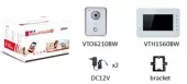 Купить ip комплект видеодомофона dahua dhi-vtk-vto6210bw-vth1560bw