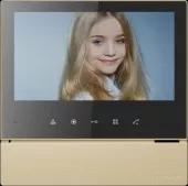 Фото commax cdv-70h2/xl золото black smog видеодомофон 7.0"