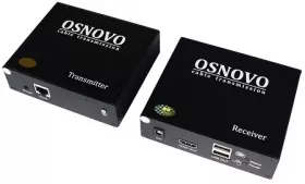 OSNOVO анонсирует комплект TLN-HiKM/1+RLN-HiKM/1 для передачи по Ethernet сигналов HDMI, ИК и USB