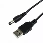 Фото шнур usb кабель питания (разьем 2,1х5,5) rexant (18-0231) кратно 10 шт