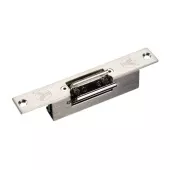 Фото ys-133nc-s  электрозащелка для стеклянной двери с датчиком состояния, врезная, no - без питания откр