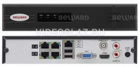 Beward анонсирует NVR регистраторы серии BK010x-Px с инжекторами PoE и с поддержкой «облака»