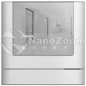 Купить commax cdv-43m (silver/mirror) видеодомофон 4,3"