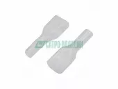 Фото изолятор изолятор для плоской клеммы (l - 26мм) (dr250-25-26-18) rexant (08-0900)