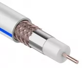 Фото кабель кабель dg 113, cu/al/cu, (75%), 75 ом, белый 100м rexant (01-2471)