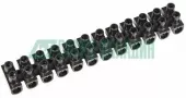 Фото колодка клеммная колодка клеммная кв-6 6а 6мм² pp(полипропилен) черный rexant (07-5006-2)