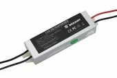 Фото источник питания источник питания 110-220v ac/12v dc, 1а, 12w с проводами, влагозащищенный (ip67) (200-012-2)