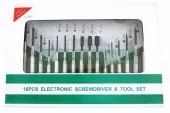 Фото набор часовых отверток (16 предметов) (ht-16) (hy-16) rexant (12-6051)