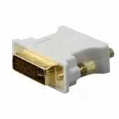 Фото переходник переходник аудио (штекер dvi - гнездо vga), (1шт.) rexant (06-0173-b) кратно 10 шт
