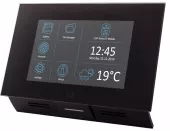 Фото монитор видеодомофона 2n indoor touch poe - сенсорная панель (черная)
