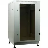 Фото шкаф телекоммуникационный 19' напольный, дверь со стеклом nt practic 2 mg22-66 g (194511)