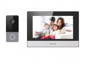 Купить hikvision ds-kis603-p(c) комплект ip видеодомофона с wifi