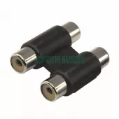 Фото переходник переходник 2 гнезда rca - 2 гнезда rca (бинокль) rexant (14-0433)