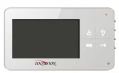Polyvision анонсирует цветной миниатюрный видеодомофон PVD-4S v.7.4 для частных и многоквартирных домов