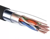 Фото витая пара кабель ftp 4pr 24awg cat5e 305м outdoor proconnect (01-0154)
