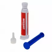 Фото флюс флюс-гель для пайки bga и smd 12мл (шприц) rexant (09-3684)
