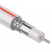 Фото кабель кабель sat 50m (75 ом), ccs/al/al 75% белый 50м proconnect (01-2401-2-50)