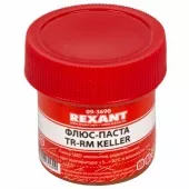 Фото флюс флюс-паста «tr-rm keller» 20 мл rexant (09-3690) кратно 10 шт