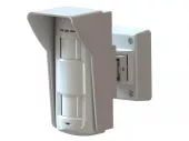 Фото xdh10tt-we радиоканальный 2ик+свч уличный инфракрасный извещатель. двухсторонний радиоканал 868мгц. область обнаружения: 10м/85 град. 78 зон. дальность радиоканала - до 1600м. в прямой видимости.