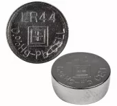 Фото элемент питания батарейка lr44, ag13, lr1154, g13, a76, gp76a, 357, sr44w rexant (30-1028) кратно10шт