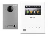 Фото комплект вызывной панели с монитором av-01d grey+au-04la (au-04l) white