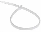 Фото стяжка хомут nylon 300x3,6 мм 100 шт. белый proconnect (57-0300)