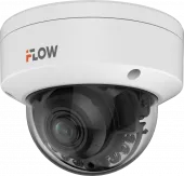 Фото i-flow f-ic-2489c2msy(2.8mm) уличная купольная ip-видеокамера с гибридной подсветкой до 30м 8мп