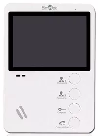 Smartec анонсирует бюджетный видеодомофон ST-MS104-WT с экраном 4,3 дюйма Smartec анонсирует бюджетный видеодомофон ST-MS104-WT с экраном 4,3 дюйма