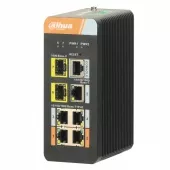 Купить управляемый poe-коммутатор промышленный dahua dh-pfs4207-4gt-dp 7-портовый
