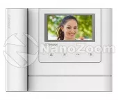 Фото домофон с трубкой commax cav-43mhg белый 4.3”