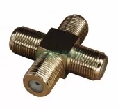Фото переходник переход соединитель x4 гнезда f (f- крест) proconnect (05-4205-4)
