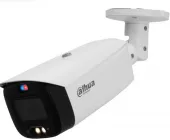 Фото dahua dh-ipc-hfw3849t1p-as-pv-0280b-s5 уличная цилиндрическая ip-видеокамера full-color с ии и активным сдерживанием 8мп