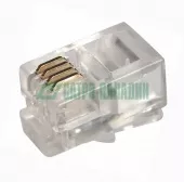 Фото коннектор джек телефонный 4p4c proconnect (05-1001-3)