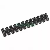 Фото колодка клеммная колодка клеммная кв-25 60а 25мм² pp(полипропилен) черный rexant (07-5025-2)