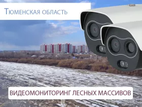 Видеомониторинг в Тюменской области предотвращает лесные пожары