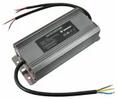 Фото источник питания источник питания 110-220v ac/12v dc, 9а, 100w с проводами, влагозащищенный (ip67) (200-100-2)