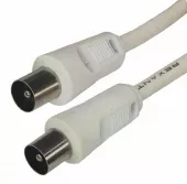 Фото шнур шнур tv plug - tv plug 1.5м белый rexant (18-0102)